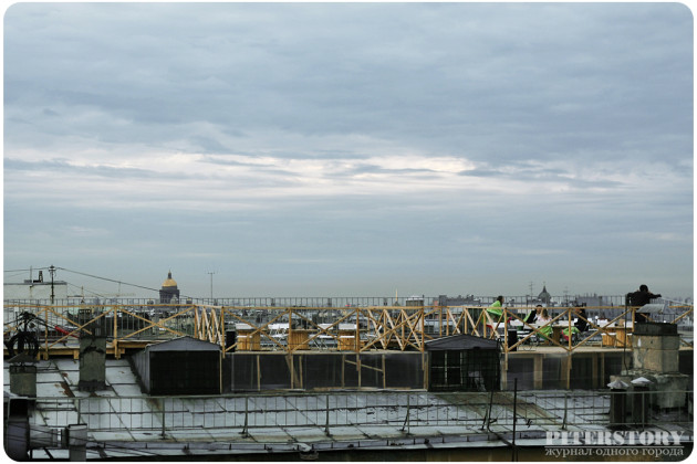 пространство крыша, крыши, крыши петербурга, лофт проект этажи